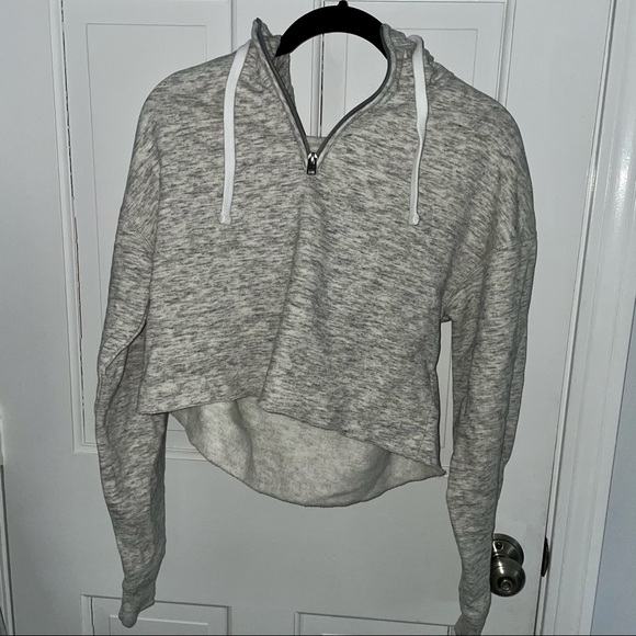Hollister Sweaters - ♡ Hollister Oversized Cropped Hoodie ♡
